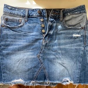 American Eagle jean skirt